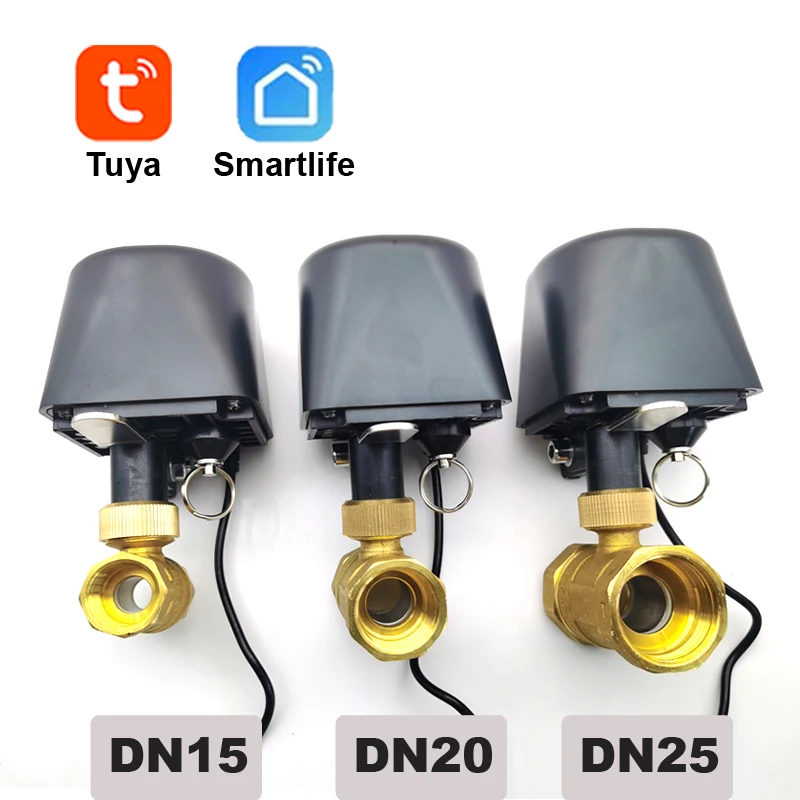 Jinvoo Tuya Smart Water Valve Shutoff WLAN Water Valve