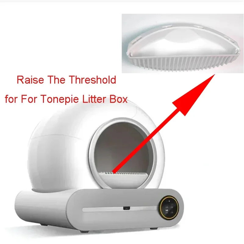 Cat Litter Box TONEPIE Automatische Kattenbak Accessoires Ventilatiegat Bodemkapje Rubberen Stop Kattenbakdeur Vervanging voor Kattenbak