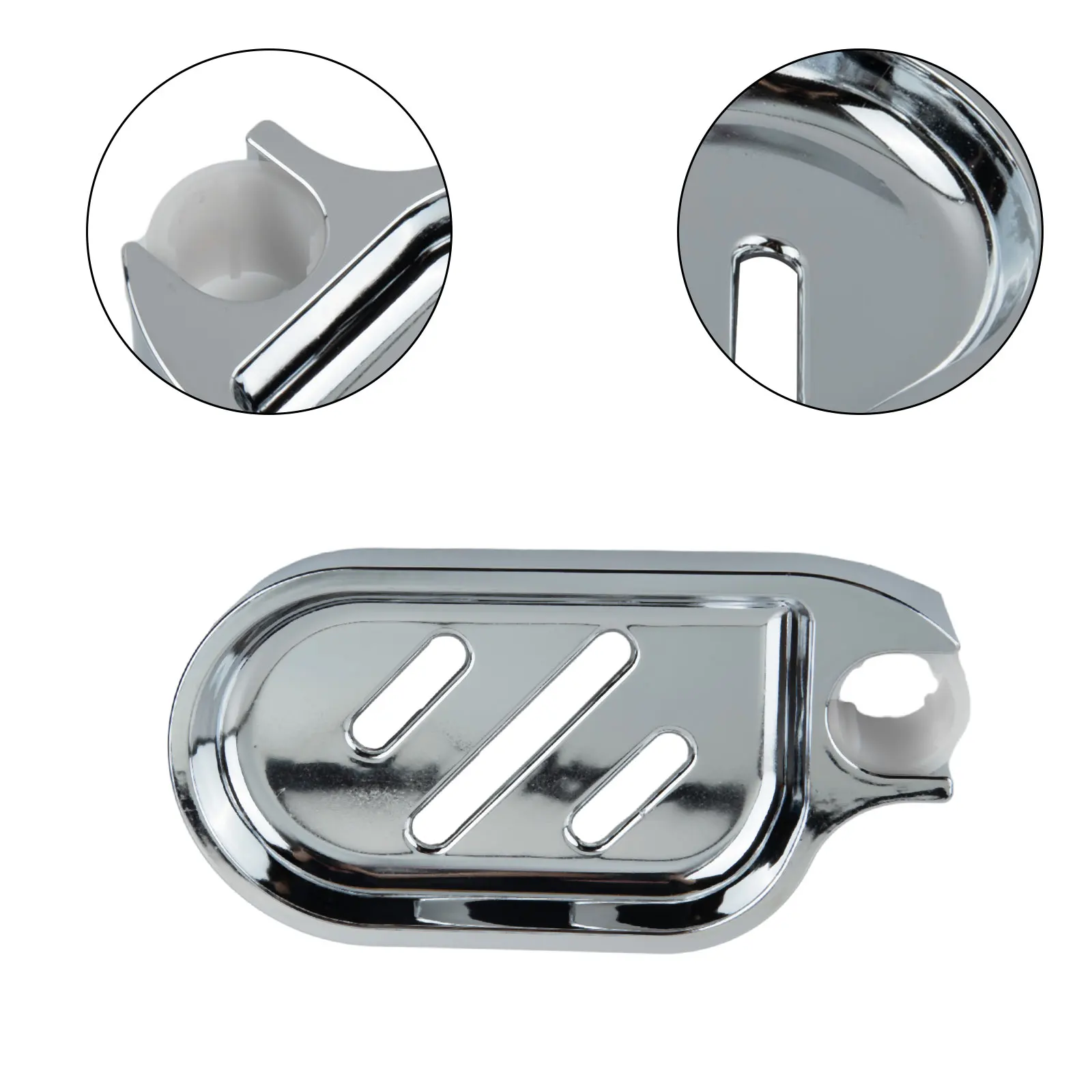 Home Bathroom Fixture Accessories Organizer And Storage Shelf Racks 22/24mm Wall Mounted Soap Dish Dispensers Shower Drain 1pc 4