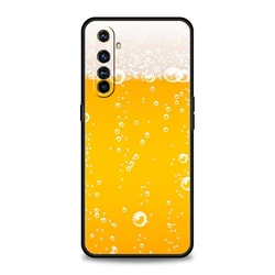 Beers Alcohol Bubble Silicone Phone Case for Oppo Reno7 5G (A1)