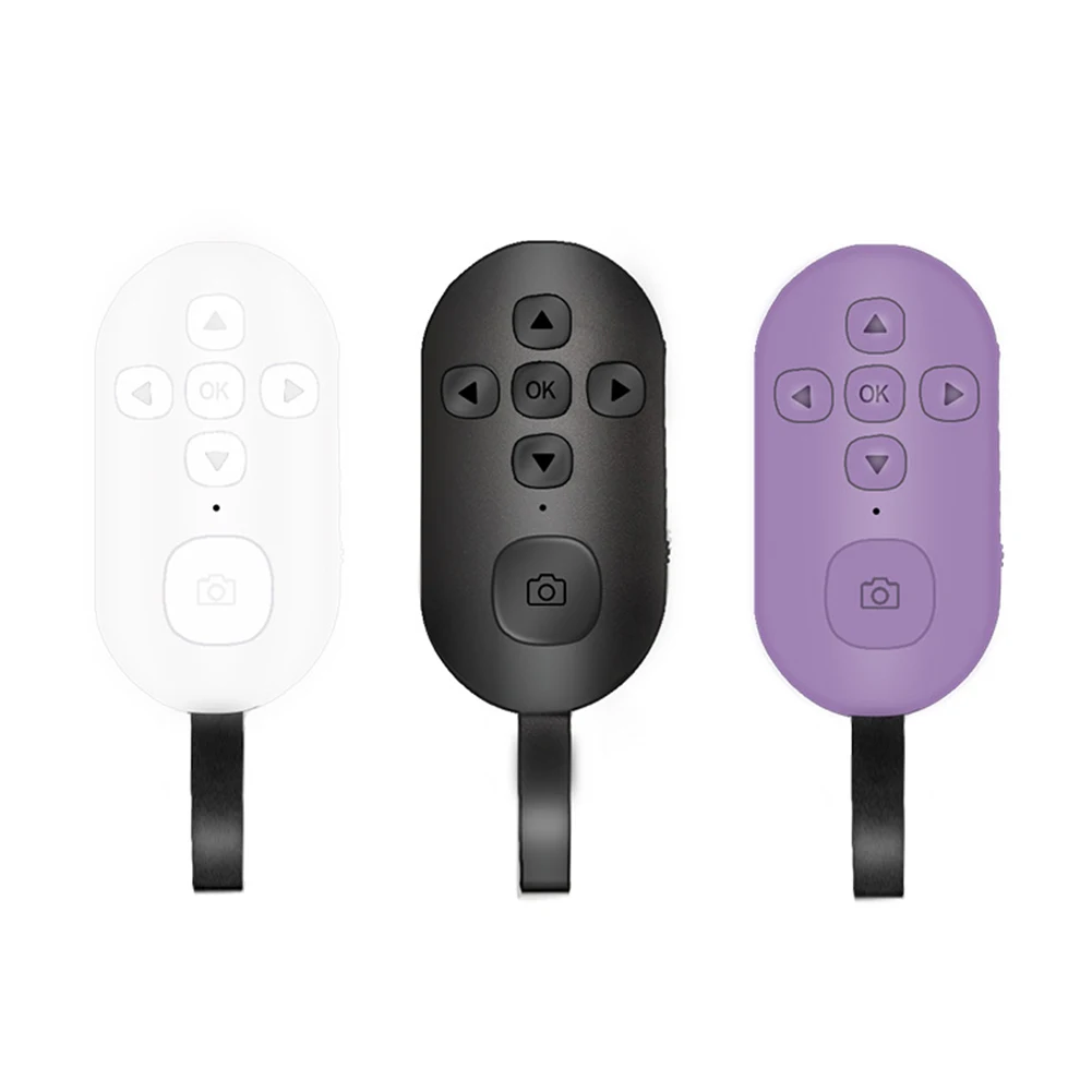 5.0 Bluetooth Button Remote Control 7 Buttons Wireless Remote Mobile Phone Tik Tok E-book Flipping Bluetooth Selfie