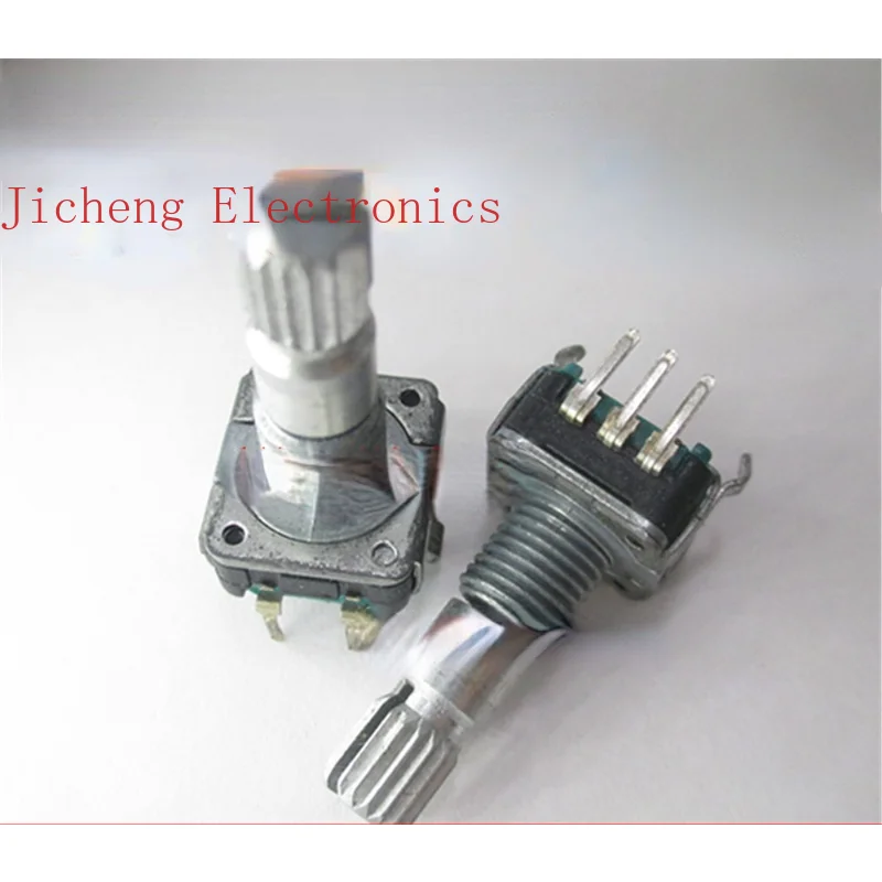 

10PCS EC11E Rotary Encoder 18 Positioning Belt Switch Shaft Length Is 20 Mm.