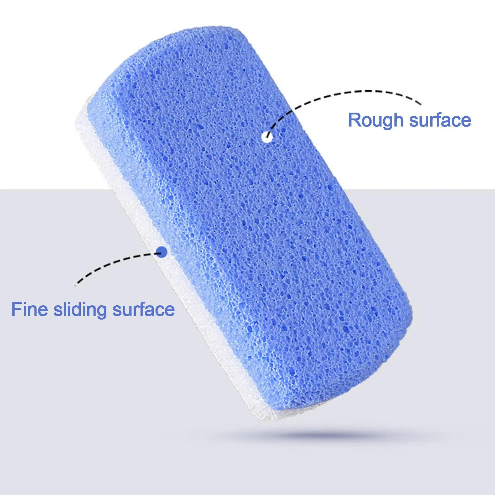 Foot Pumice Stone Double-sided Foot Sanding Block Dead Pedicure Calluses Manicure Block Grinding Feet Hands Skin Nails Remo foot file foot scrubber pedicure tool
