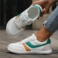 Women's Shoes Sneakers Wide Toe Barefoot Casual Wide Last Fashionable Canvas Black Flat Board Shoes Breathable Mesh Men's Shoes - Image 4