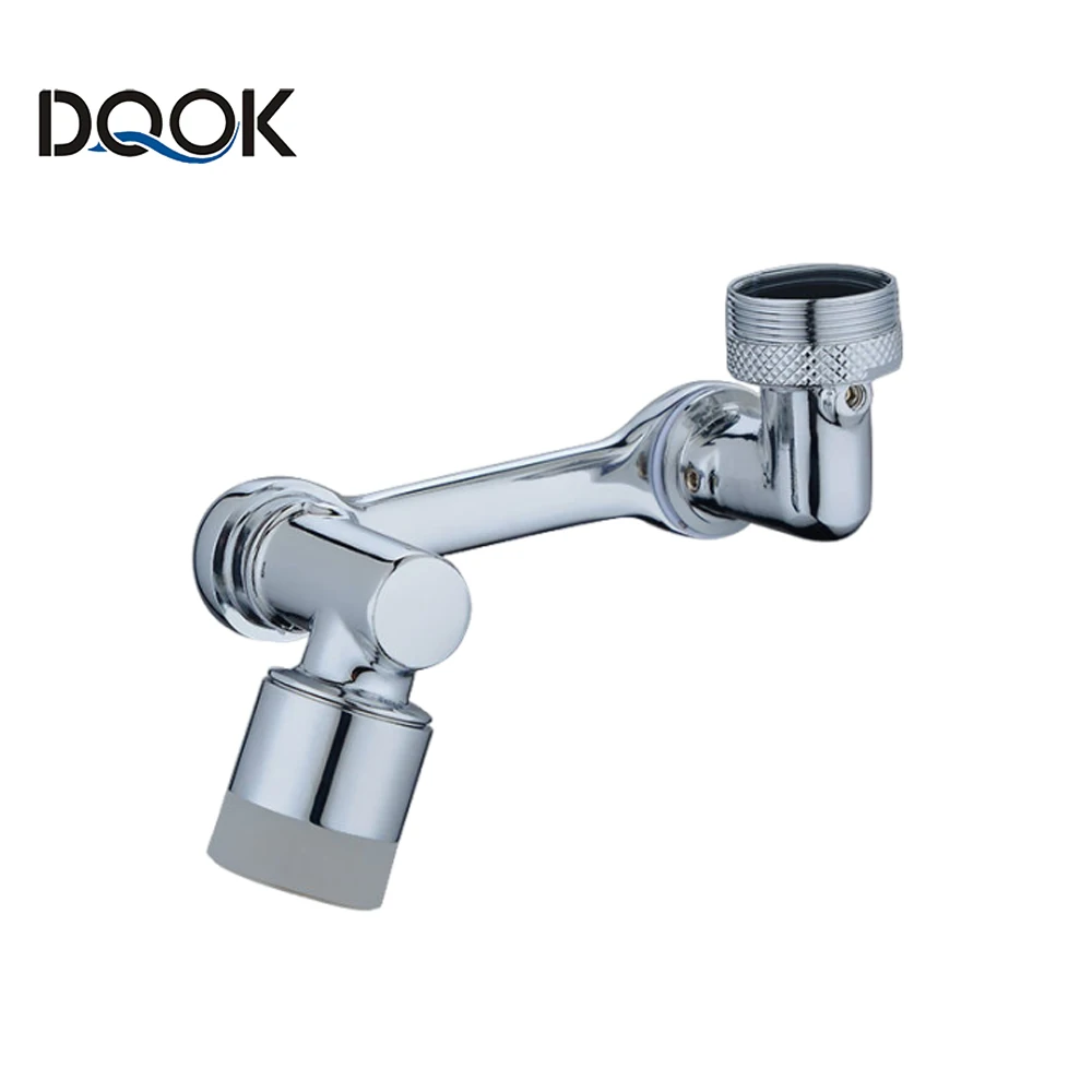 Faucet Aerator Faucet Extender Faucet Extension ABS plastic Universal 1080&deg; Swivel Robotic Arm Swivel Extension Faucet Aerator Kitchen Sink Faucet Extender 2Water Flow Mode