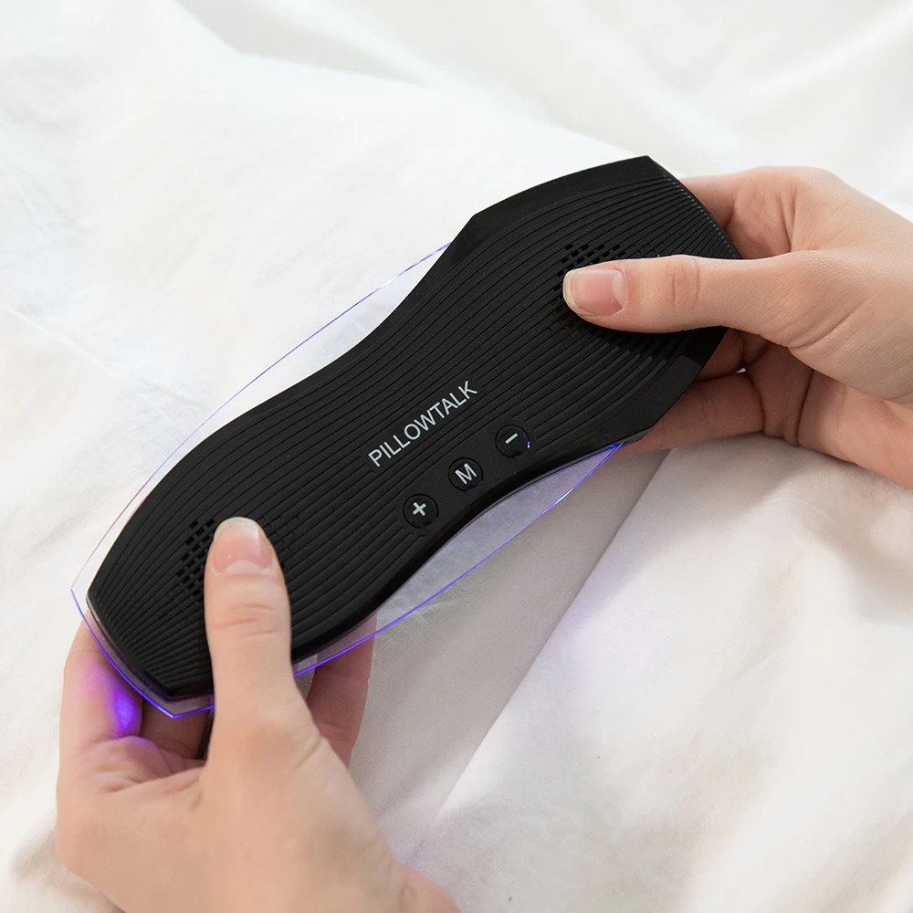 Docooler - Haut-parleur portable à conduction osseuse, microphone intégré, radio FM