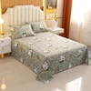3D Plus Size Broken Flowers Simplicity Bed Sheet Set Smooth Feel Double People Queen King Rabbit Bed Sheet Set with Pillowcases 4