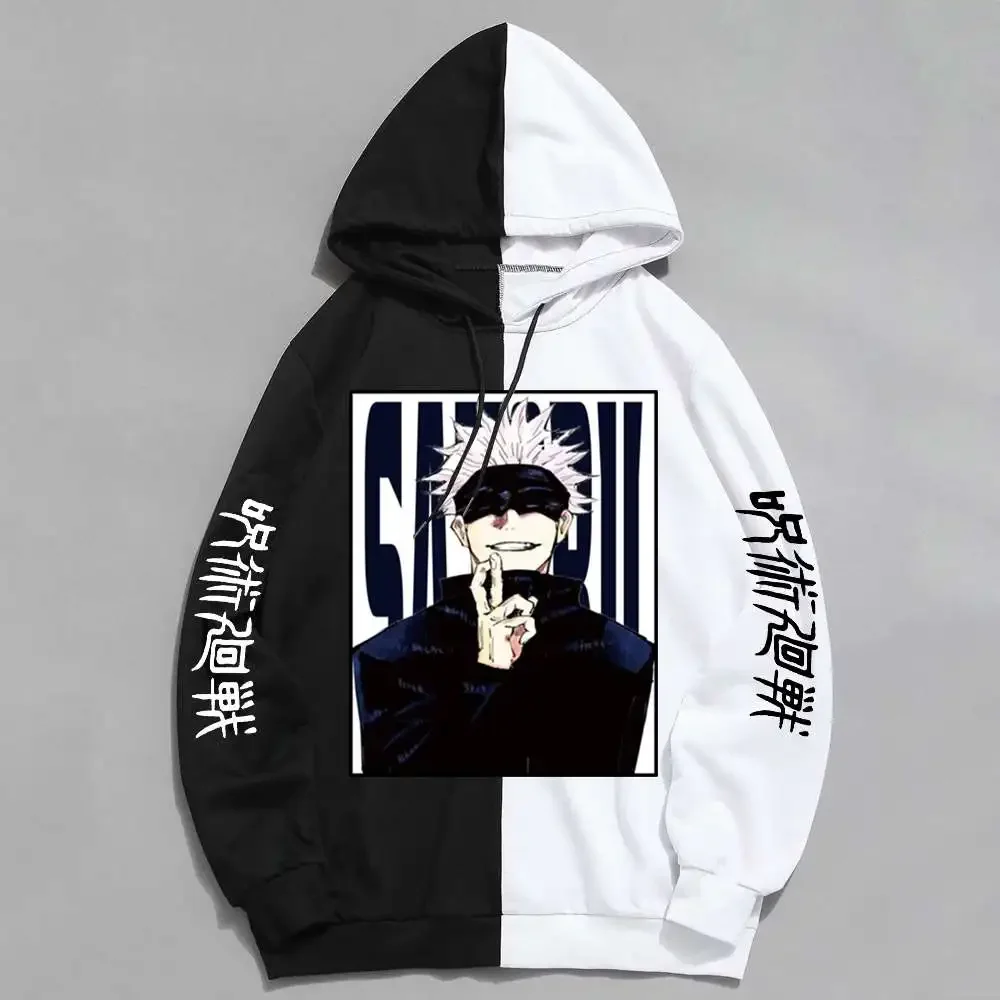 

Jujutsu Kaisen Anime Men's Hoodies Fashion Autumn Winter Hoodies Casual Hoodies Jujutsu Kaisen Gojo Satoru Hooded Sweatshirts