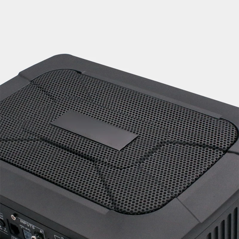 9 Inches 600W HIFI Slim Under-Seat Super Bass Car Subwoofer Powered Car Speaker Amplifier Speaker Audio Processor Music Player