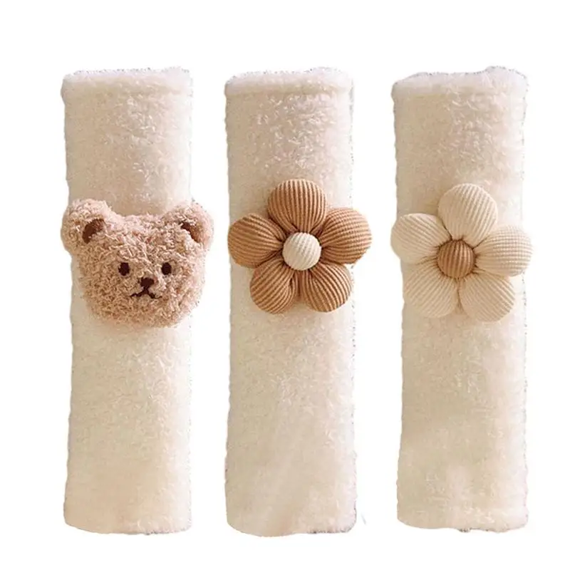 

Мультяшные Чехлы для ремня безопасности, 1 шт., автомобильные аксессуары, мягкая плюшевая Наплечная подушка для автомобильного интерьера, протектор ремня безопасности для взрослых, молодежи, детей