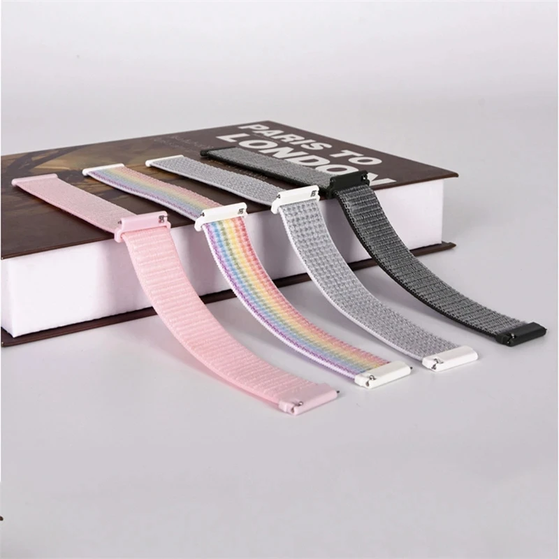 Breathable Nylon Loop Strap - Adjustable Sports Band for Smartwatches, Unisex Bracelet