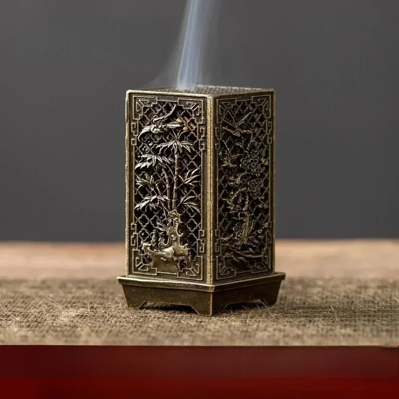 Xiangyun Incense Burner Small Alloy Indoor Use Aromatherapy Home