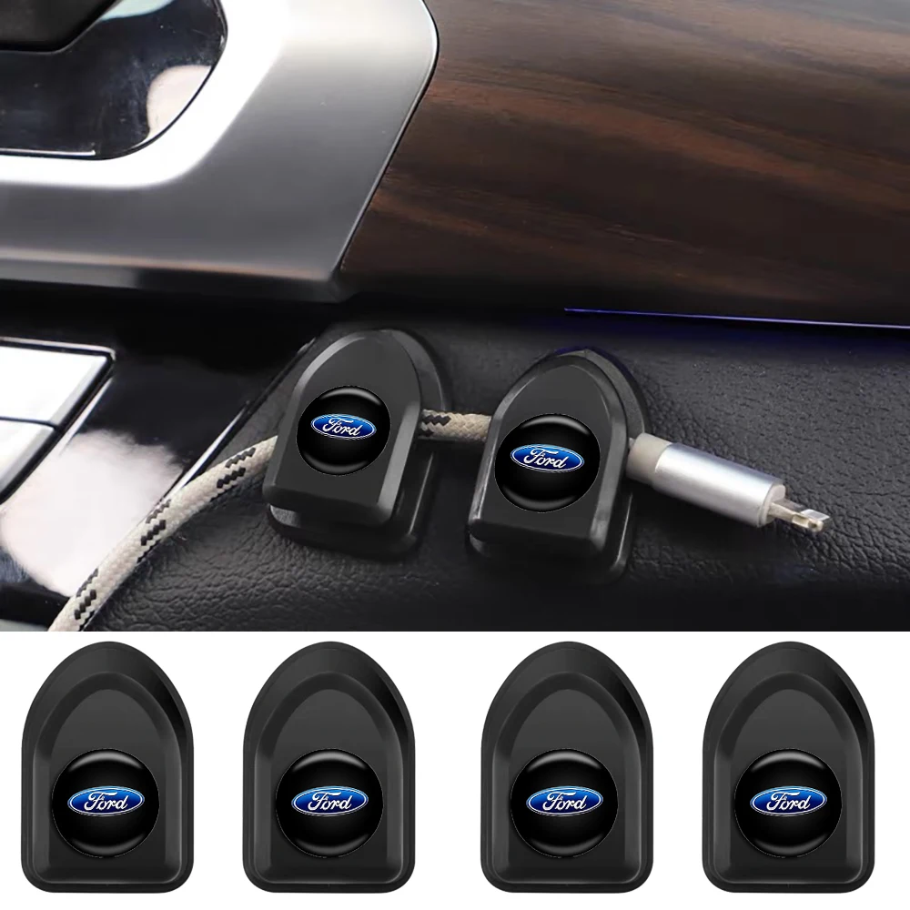 4pcs Car Hooks Usb Organizer Storage Hanger For Ford Focus 2 Mk2 Fl Mk3