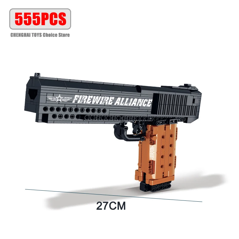 Military M4 Machine Gun 98K Sniper Rifle Assembled Building Blocks Model MOC Army Firearms Bricks We