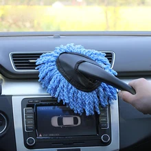 

Auto Microfiber Car Wax Brush Retractable Multifunction Car Duster Removing Cheaner For Car Furniture Cleaning Tool Car Washer