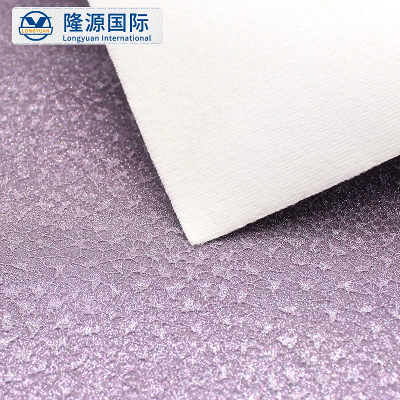 New Glitter TPU Leather Cosmetic Bag Clothing Decoration Box Bag Shoe Material Grit Fabric Artificial Glitter Dust Gold Onions