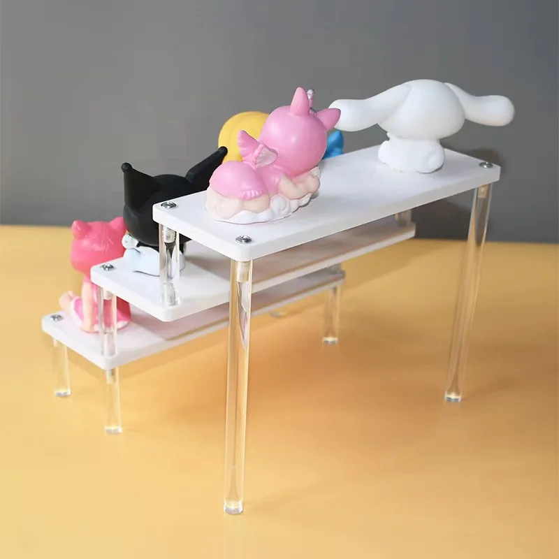 Espositore In Acrilico Trasparente A 6 Ripiani – Supporto A Scaletta Per Profumi, Gioielli, Cupcake, Oggetti Da Collezione