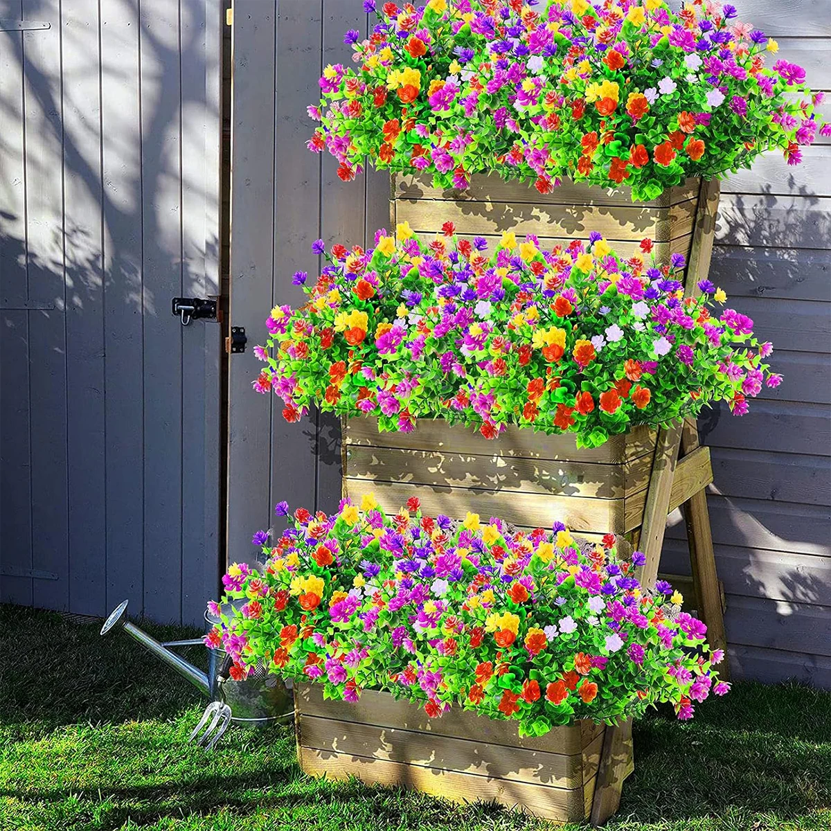 1/5 Stück Künstliche Pflanzenblume Eukalyptus Schleierkraut für Festival, Hochzeit, Outdoor, Bonsai, Bogen, Wand, Zuhause, Weihnachten, DIY-Geschenk, Bestseller – Detail 12