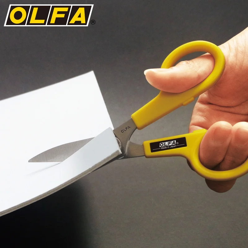 MADE IN JAPAN OLFA Serrated Edge Stainless Steel Scissors OLFA SCS-1 SCS-2  SCS-3 SCS-4 - AliExpress