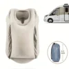 Inflatable Travel Pillow Portable Cushion Neck Pillow Travel Pillow Cushion Padding for Airplane Car Office Neck Nap Pillows 2