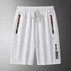 【 M-8XL 】 Large men's shorts, quick drying breathable five quarter pants, mid length pants, straight leg casual running sports p 4