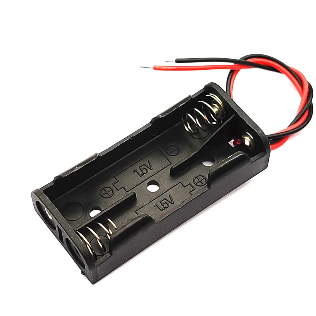 AAA Battery Box AAA Battery Case Holder Leads 1/2/3/4 Slot battery storage box battery case battery holder battery box