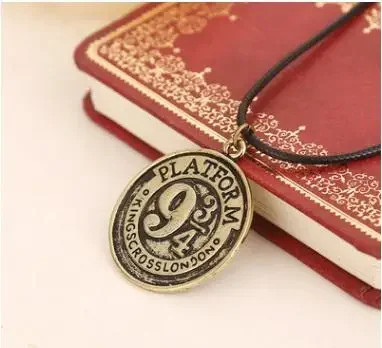 2024 Movie & Tv New Harried New Bronze 9 3/4 Vintage Coin Necklace Toys Action Figure Potter For Children Adult Friend Gift