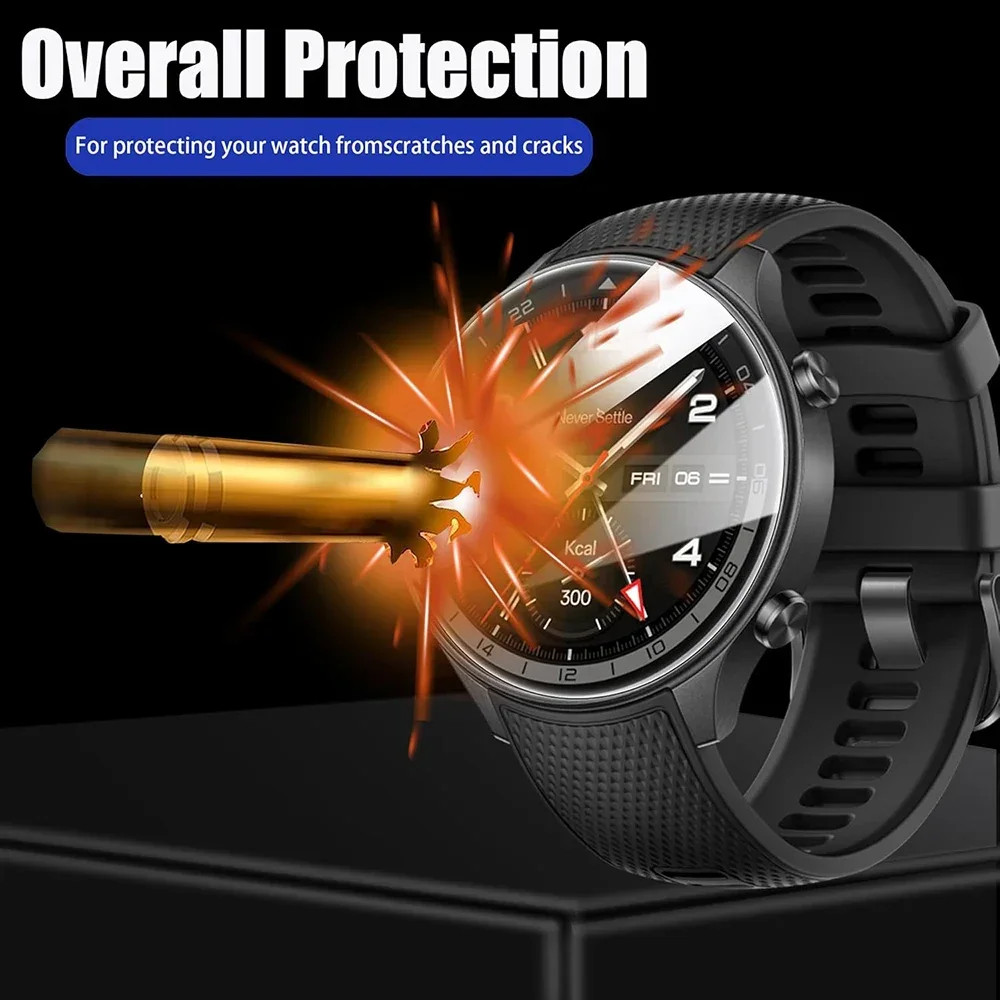 Premium Full Coverage Tempered Glass Screen Protector for Smartwatches – Ultimate Protection Film