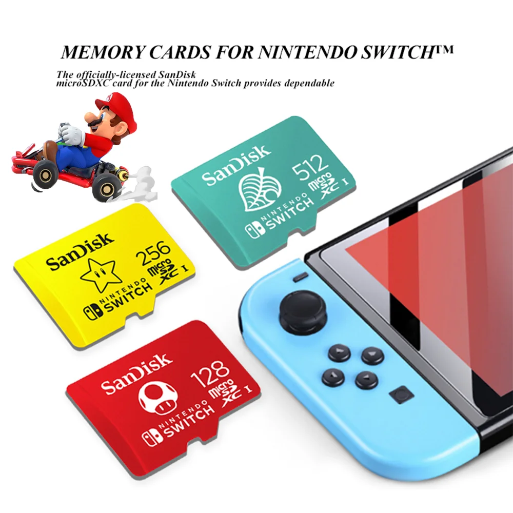 【Nintendo Switch】 Micro SD Memory Card 128GB for Nintendo Switch