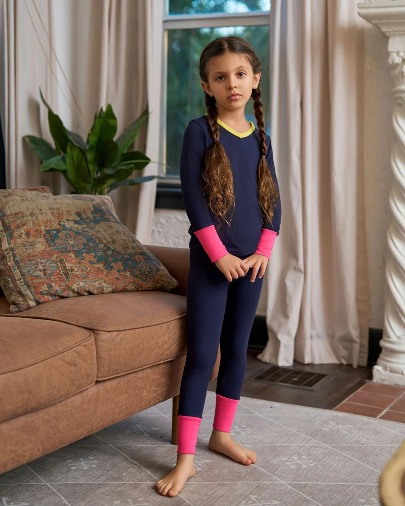 As 2025 kids  girl boy set baby modal stretchy 3