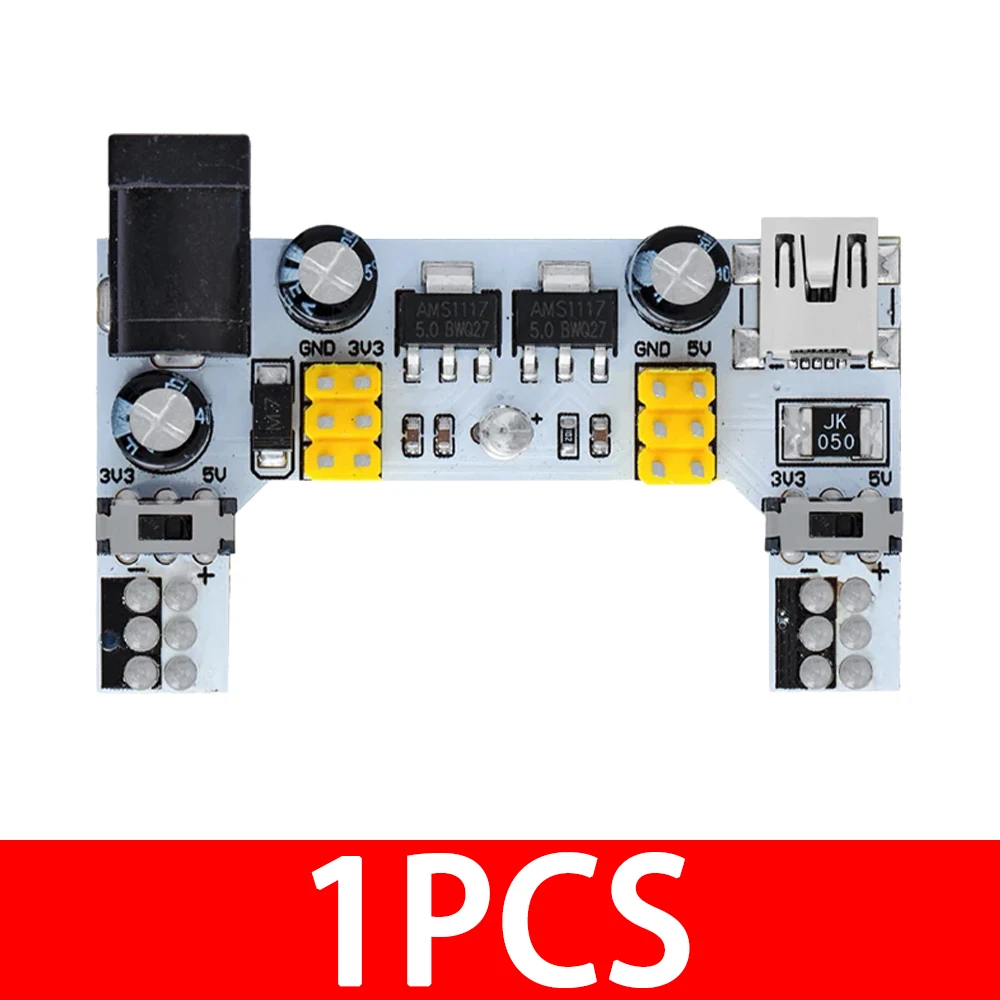 Alimentatore Per Breadboard MB102 (2 Pezzi) – 3.3V E 5V – Per Breadboard Senza Saldatura