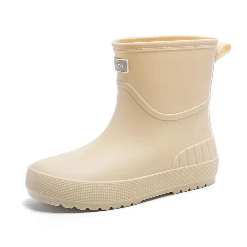 2023 High Quality Water Boots Waterproof Shoes Women's Rubber Rainboot Garden shes Non-Slip Boots Women  Rain Boots Slip-on