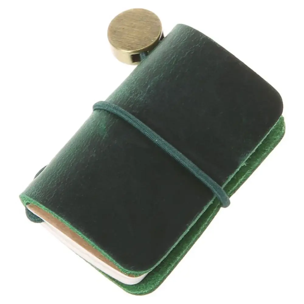 Handcrafted Leather Travel Journal with Insert Pocket – Mini Notebook and Diary
