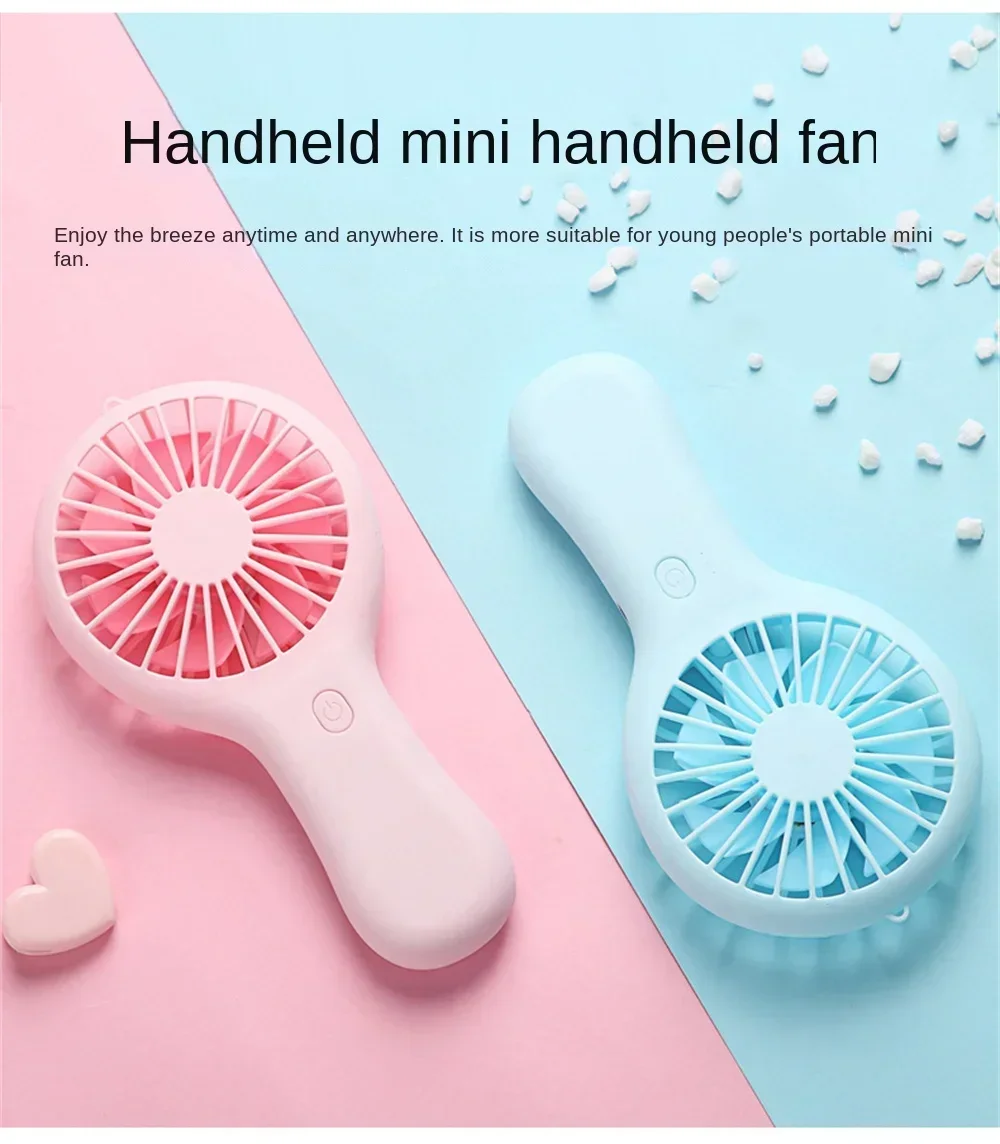 Mini Fan Handheld Small Fans Cooler Portable Small Usb Charging Fans Mini Silent Charging Desk Dormitory Students Long Enduranc vacuum duster super suction long battery life wireless usb charging low noise dust removal powerful desktop mini vacuum cleaner