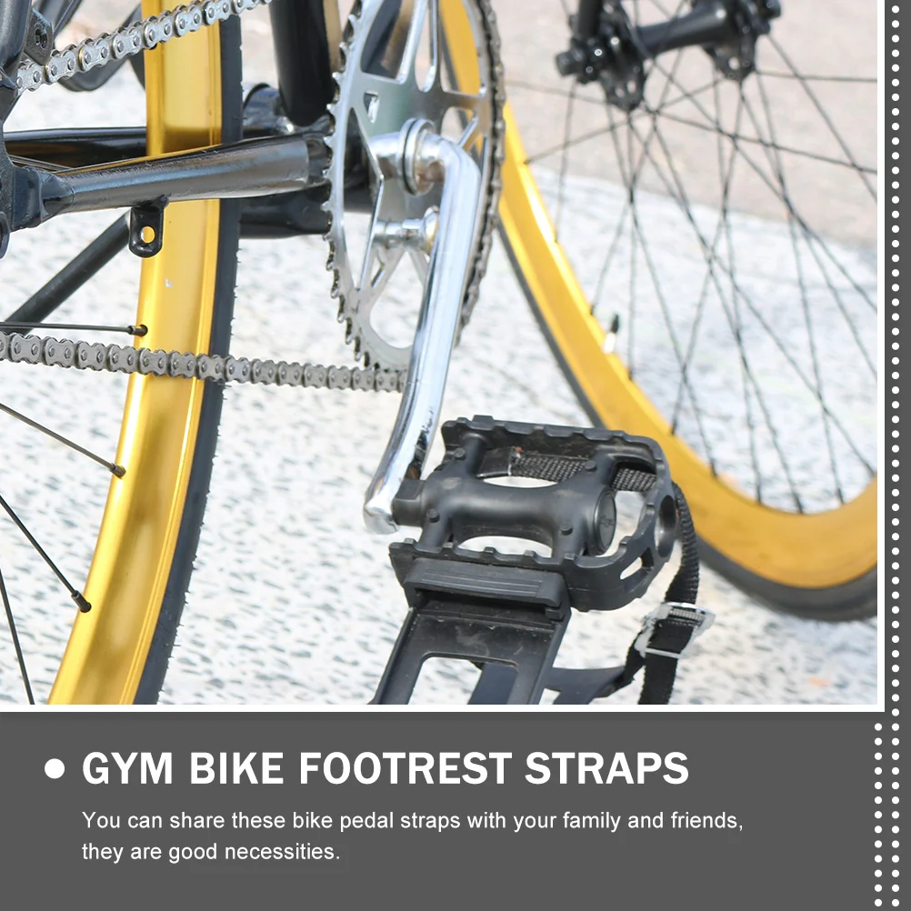 

8 Pcs Pedal Straps Bike Exercise Gym Anti-slip Footrest Baby Accessories Cycle Portable Replacement