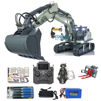 Kabolite K970-100S koparka RC 1/14 hydrauliczne gąsienicowe zmodernizowane metalowe samochody inżynieryjne GPS lekki akumulator gruboziarnisty filtr TH20207