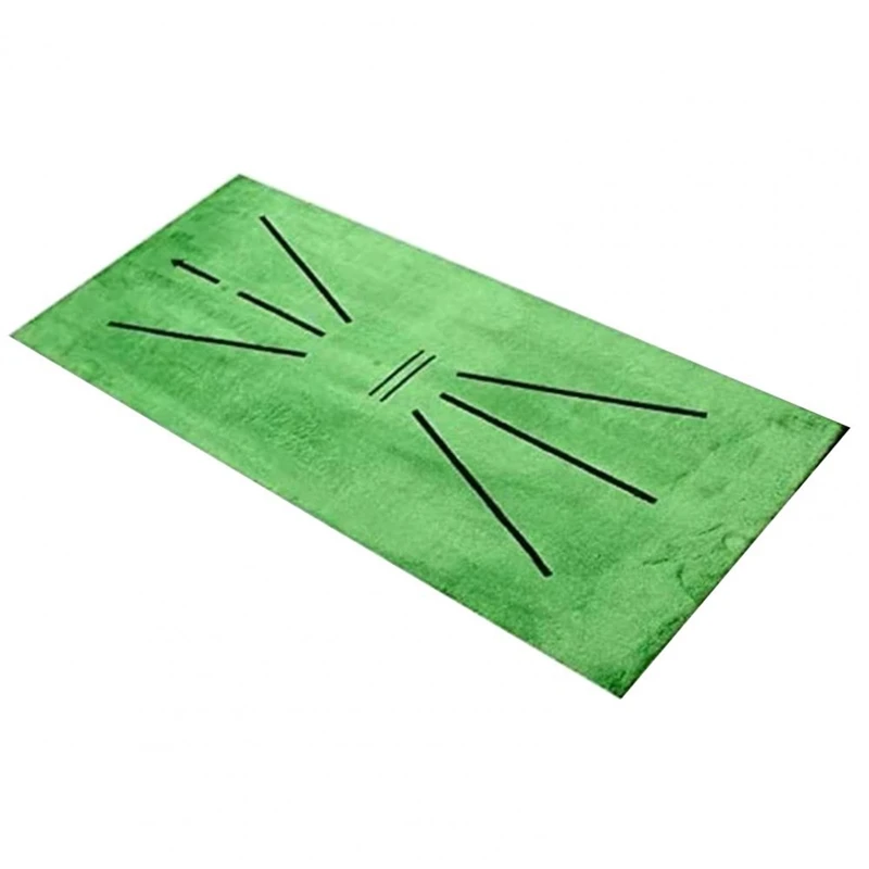 

Golf Swing Mat Detection Batting Mini Golf Practice Training Aid Cushion Home Office Outdoor Mat Pad