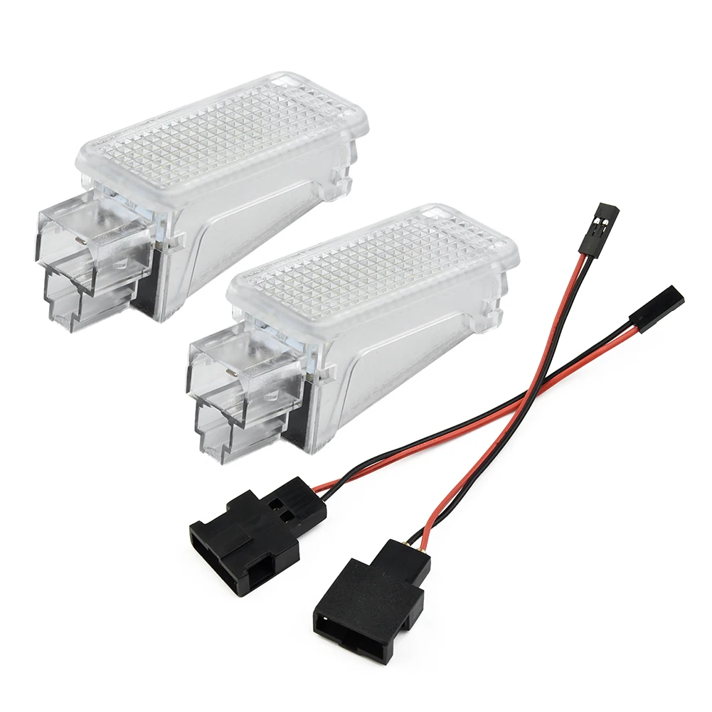 

2XLED Trunk Boot Lights Lamp Super Bright 6000K For Skoda Octavia Fabia Superb Roomster Kodiaq Led Luggage Compartment Light
