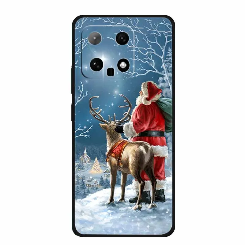 Festive Holiday TPU Silicone Phone Cover - Lovely Soft Design