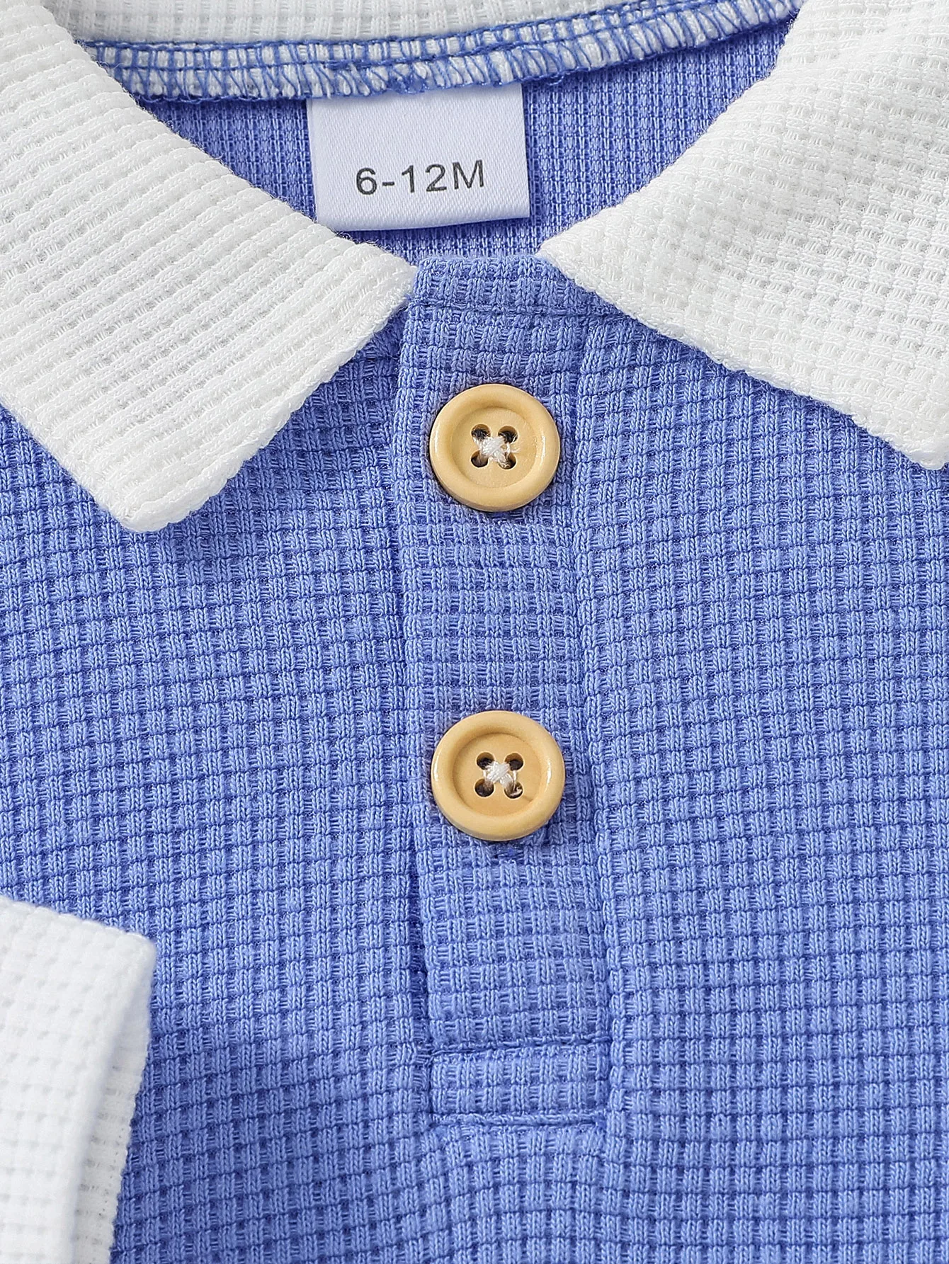 Baby Jungen 6M-4T Herbst Solide Umlegekragen Sweatshirt + Hosen Kinder Mode Täglichen KleidungSet – Detail 10