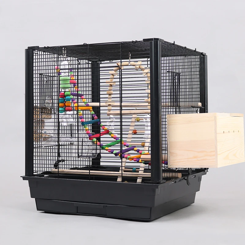 Feeder Nest Birdcage Accessori Palomas Outdoor Rabbit Parrot Cage Passaros Canarios Gabbia Per Uccelli Pet Supplies Cy50Bc