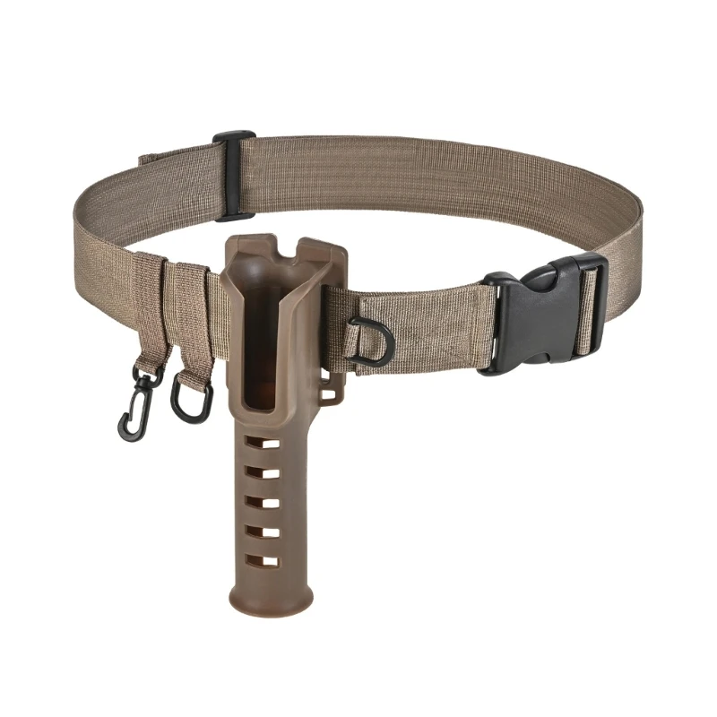 Lightweight Fishing Belt Rod Holder Portable Spinning Casting Poles Holder Adjustable Fishing Waist Wading Belts fishing rod holder,fishing rod bracket
