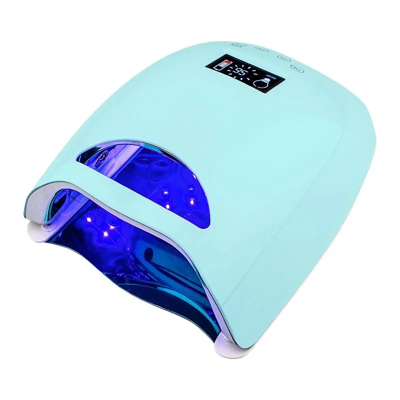 

Professional salon manicure 48w pro cure rechargeable cordless sun uv light led gel dryer nail lamp