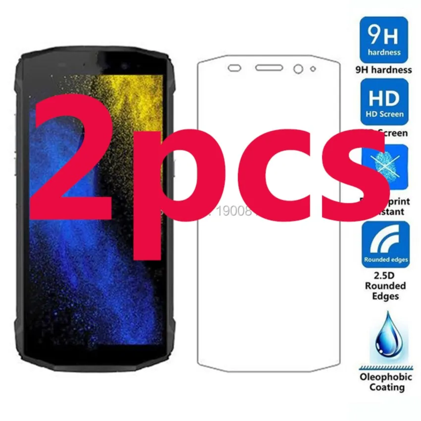 

Закаленное стекло с полной проклейкой, Защитная пленка для экрана blackview bv5800 bv5800 pro, 2 шт.