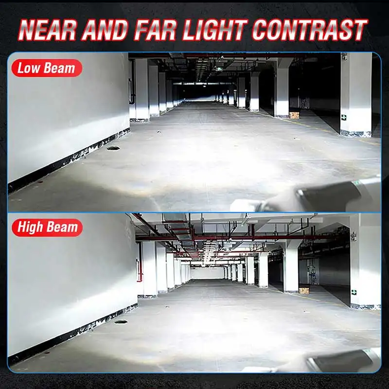 LED car headlights H7 Canbus 360 H11 H1 H4 30000LM 300W HB3 HB4 HIR2 9005 H9 H8 Bi Led projector 6000K 4300K