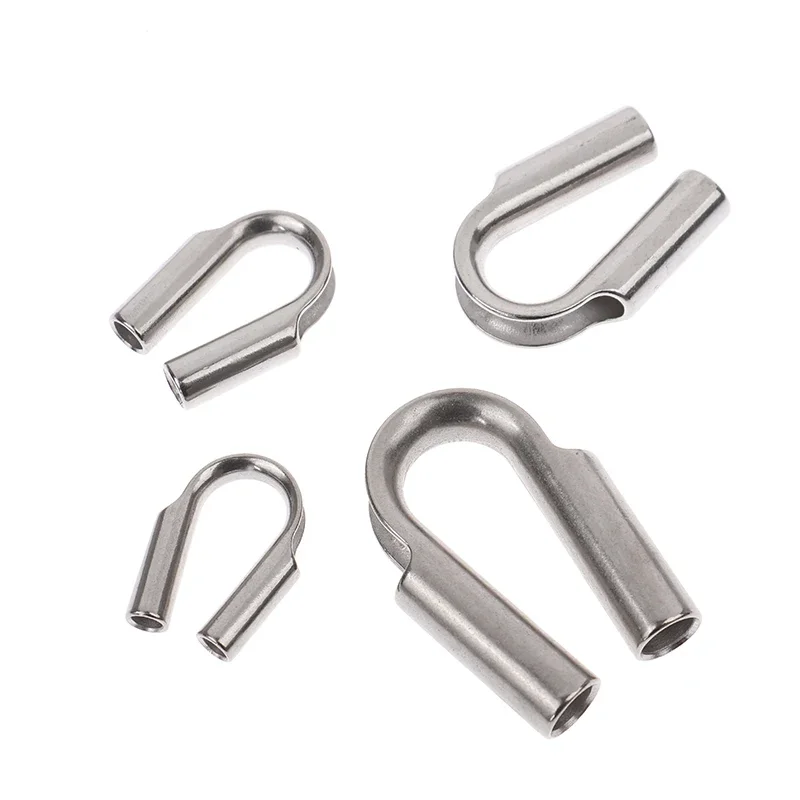304 Stainless steel thimble 6mm 8mm 10mm 12mm wire rope cable thimbles rigging stainless steel thimble