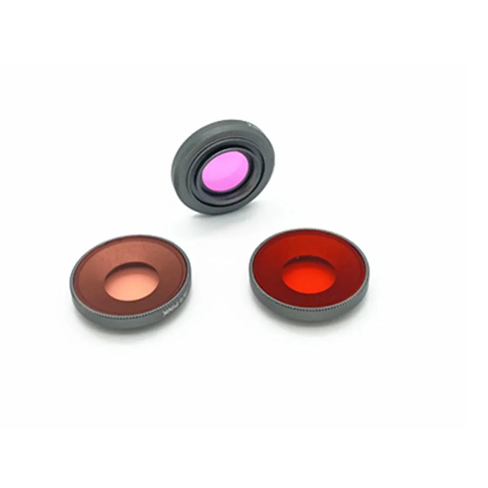 Snorkel Magenta Mergulho Filtro de Proteção Lente Substituição Capa para Dji Osmo Ação Drone Cardan Action3 Câmera Vermelho - Image 4