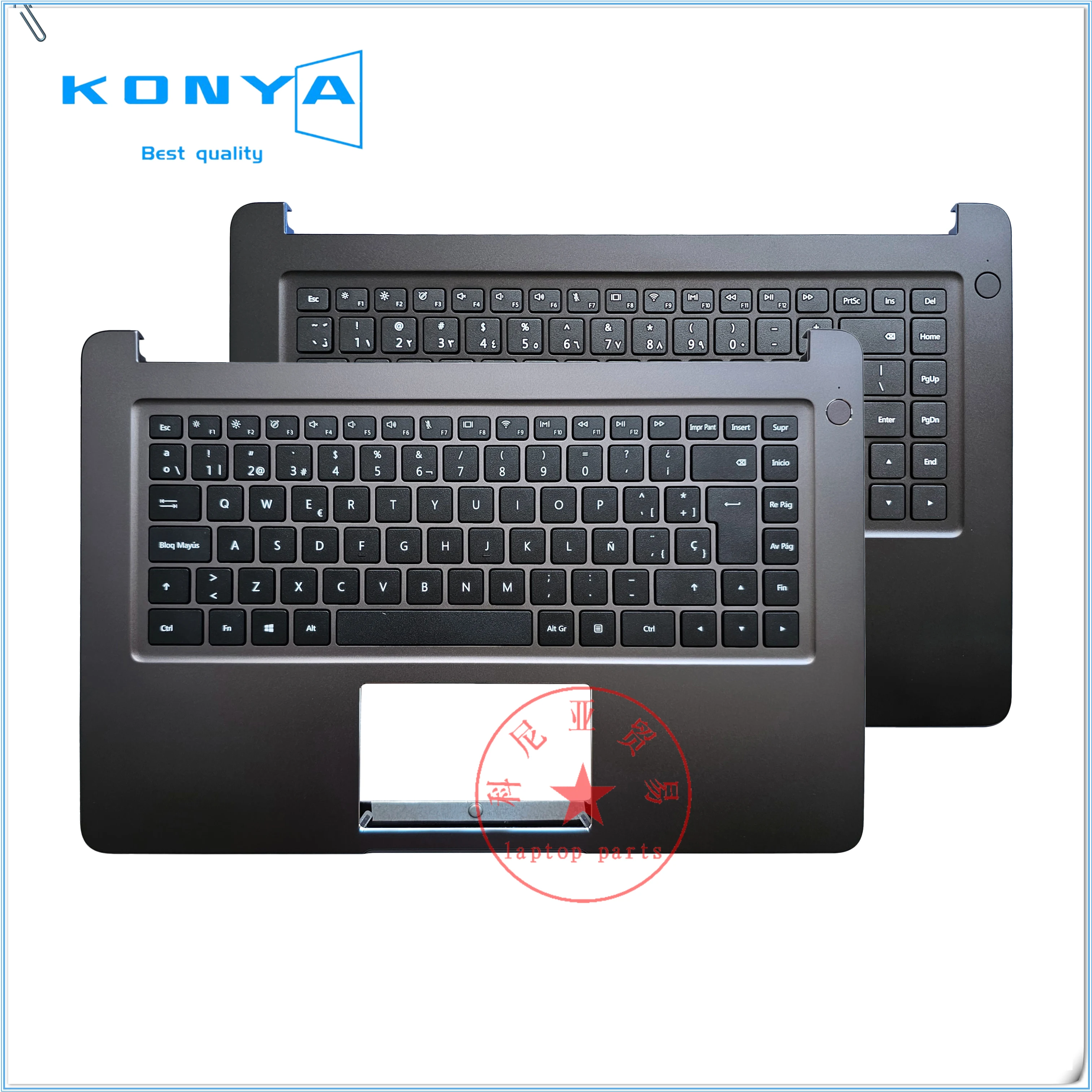 

New Original For Huawei MateBook D 2017 MCR-W00 W10 W50 W60 WX0 PL-W09 W19 Series Laptop Palmrest Upper Case Cover With Keyboard