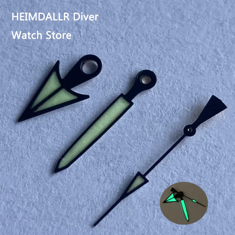 

Watch Modify Parts Black Super C3 Luminous Monster Type Hand Suitable For NH35/36 Automatic Movement