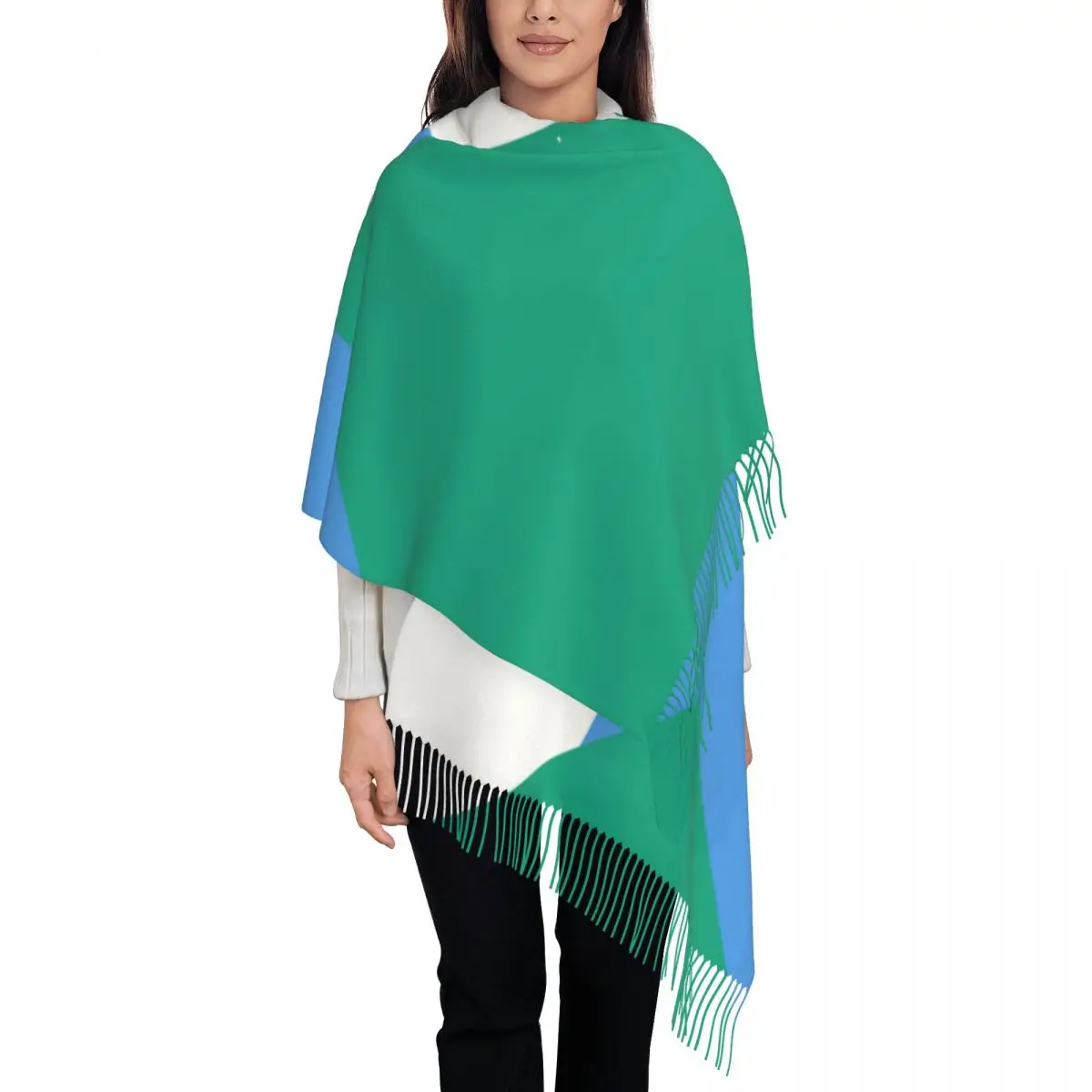 

Теплый шарф, зимняя шаль с абстрактным ромбовидным узором, роскошные модные женские шарфы, шарфы